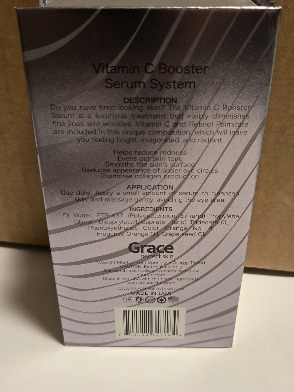 Grace brightening vitamin